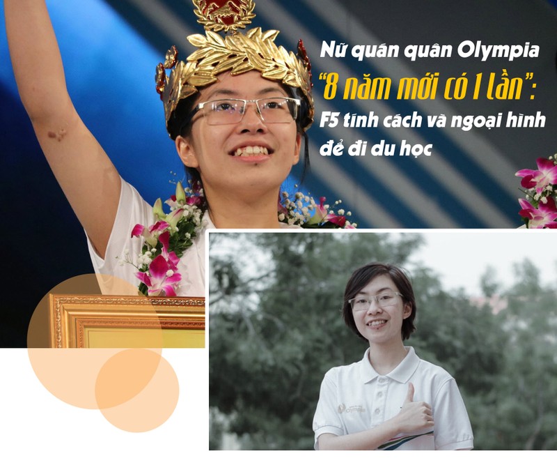 Nu quan quan Olympia: F5 tinh cach va ngoai hinh de du hoc