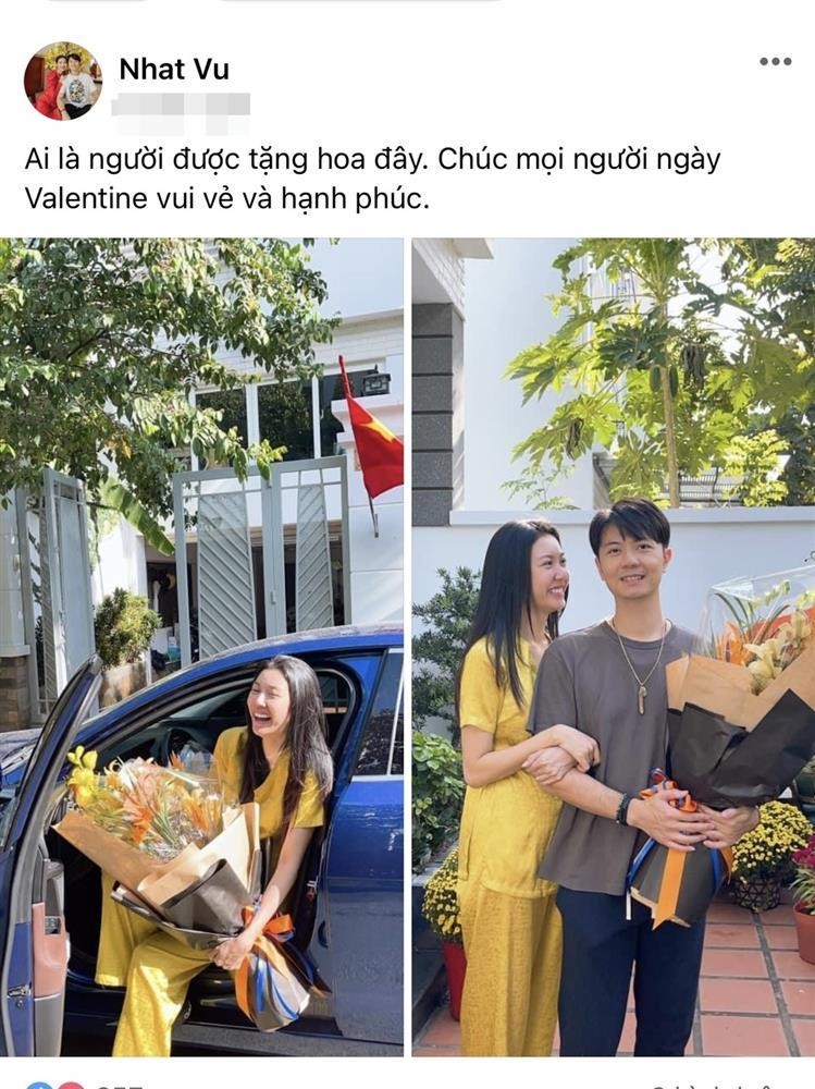 Chong dai gia tung anh mat moc Thuy Van gay nga ngua