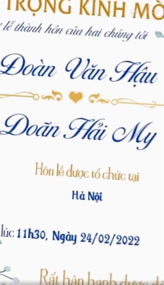 Ro ri thiep cuoi Doan Van Hau va Top 10 