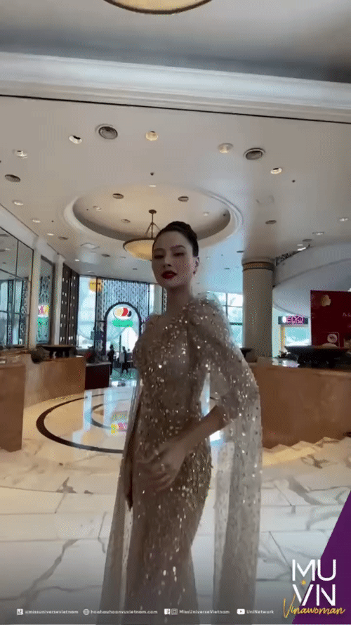 Vu Thu Phuong bi 'choi xau' khong duoc bao dresscode Miss Universe?