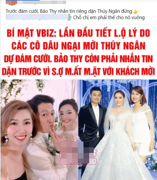 Bao Thy phan no khi bi tung tin 