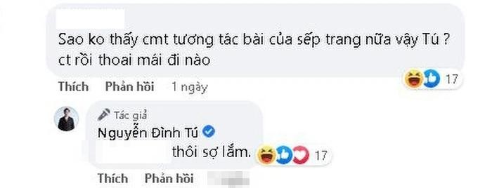 Dinh Tu vach ao khoe 6 mui giua tin don 