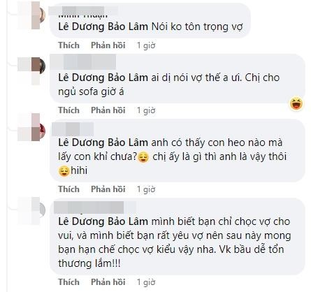 Le Duong Bao Lam bi nhac nho khi goi vo bau la 'heo'-Hinh-4