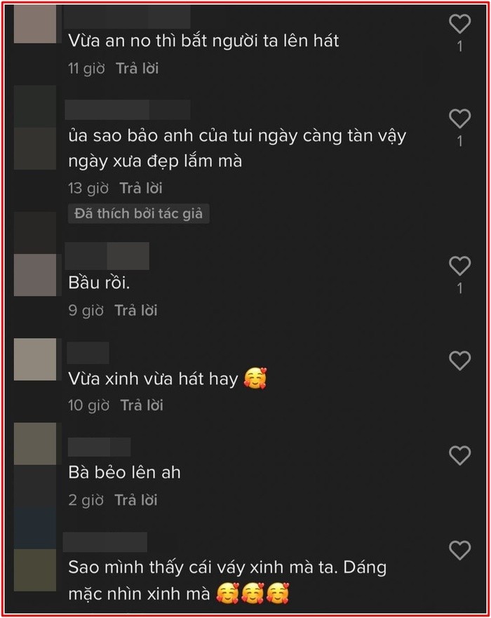 Bao Anh hat live 