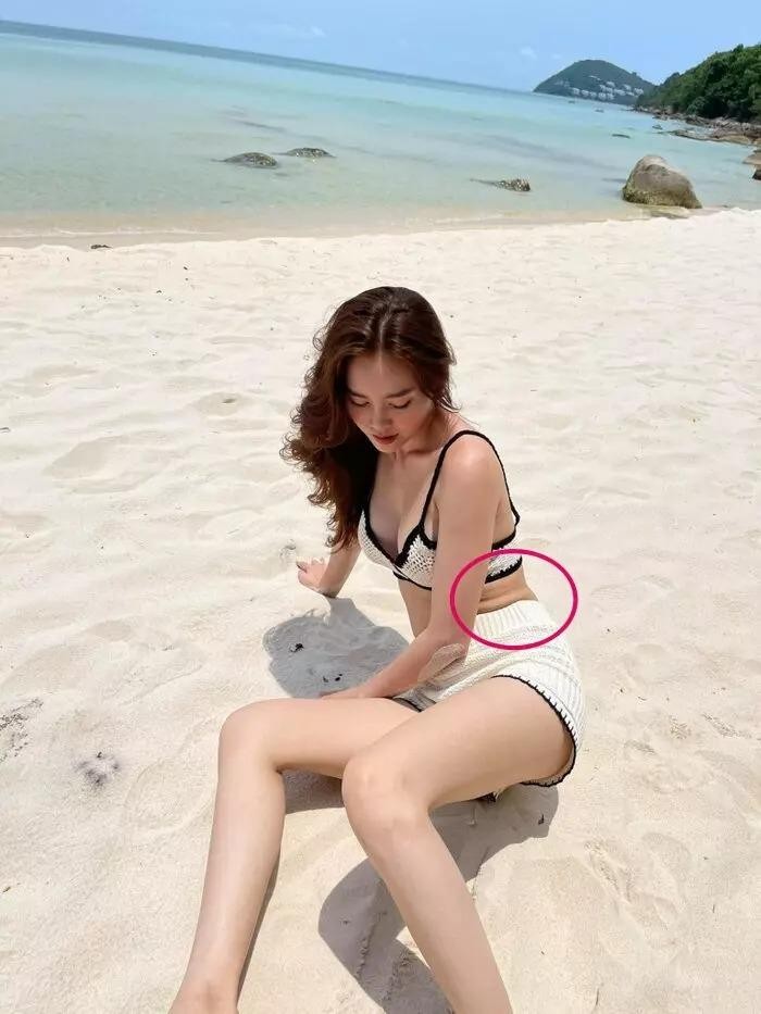 Lan Ngoc khoe ca thien ha minh xai photoshop de 