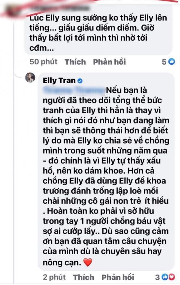 Bi anti-fan cong kich chuyen giau chong, Elly Tran thang than dap tra-Hinh-2