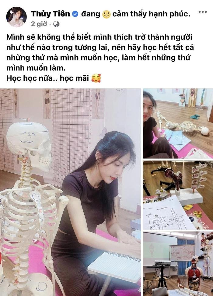 Thuy Tien noi gi khi khan gia khuyen tro lai duong dua nghe thuat?