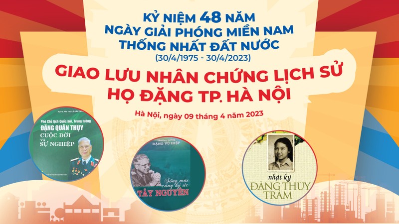 Ngay Sach va Van hoa doc Viet Nam 2023: Giao luu voi than mau Liet si Dang Thuy Tram-Hinh-2
