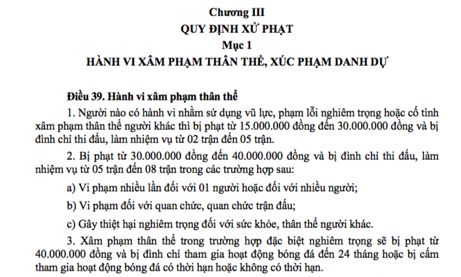 Van Quyet doi dien an phat sau pha 