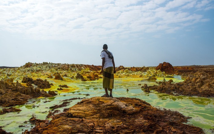 Suoi dia nhiet Dallol: Ky quan doc dao co mot khong hai tren Trai dat