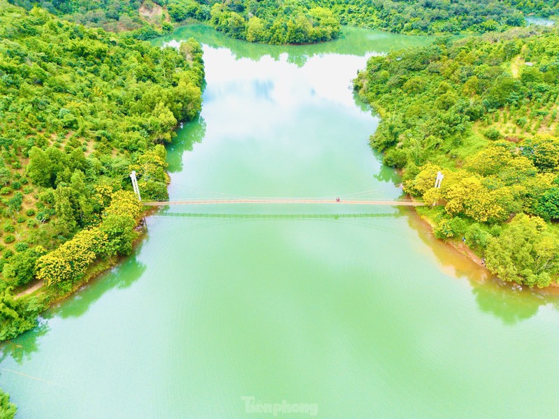 Phuong vang phu sac, cau treo o Dak Nong dep nhu tranh