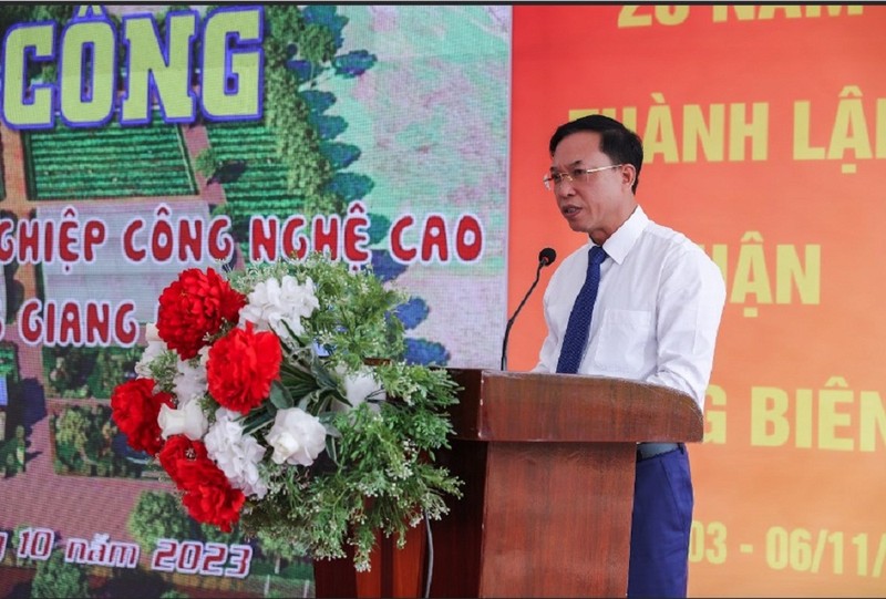 Ha Noi: Khoi cong du an nong nghiep cong nghe cao Long Bien