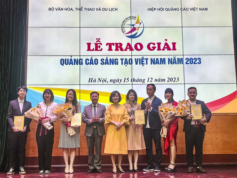 Ton vinh 11 tac pham doat Giai thuong Quang cao sang tao Viet Nam nam 2023