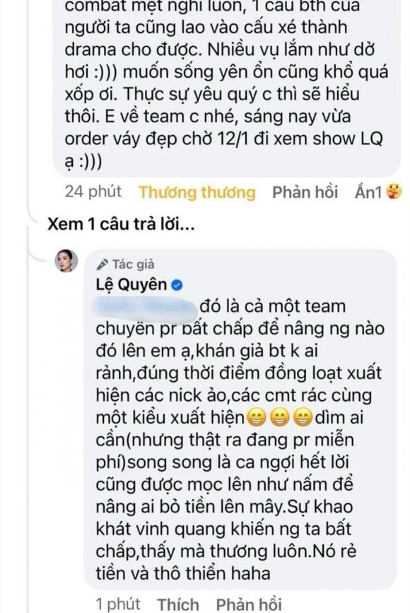 Bi nghi duoc uu ai tai show Chi dep, Le Quyen an y bi choi xau-Hinh-2