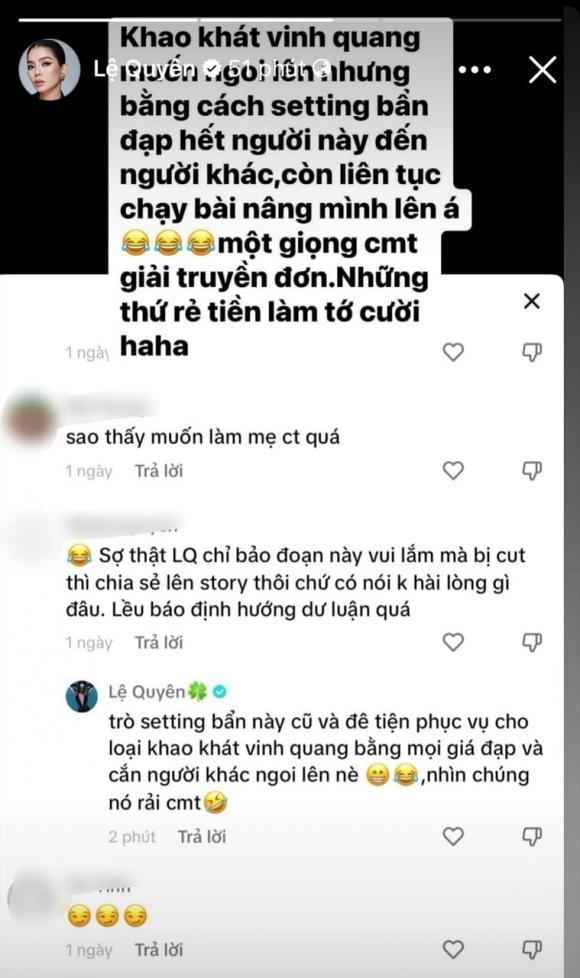 Bi nghi duoc uu ai tai show Chi dep, Le Quyen an y bi choi xau-Hinh-4