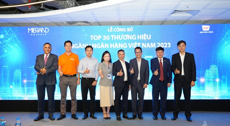 Top 30 thuong hieu ngan hang duoc yeu thich nhat Viet Nam