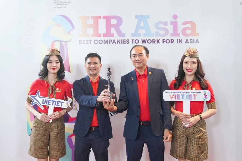 Vietjet duoc vinh danh “Noi lam viec tot nhat Chau A 2024”-Hinh-2