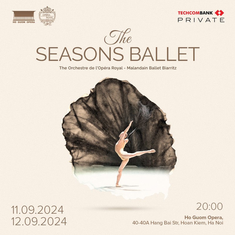 TECHCOMBANK PRIVATE LAN DAU TIEN MANG THE SEASONS BALLET DEN VIET NAM