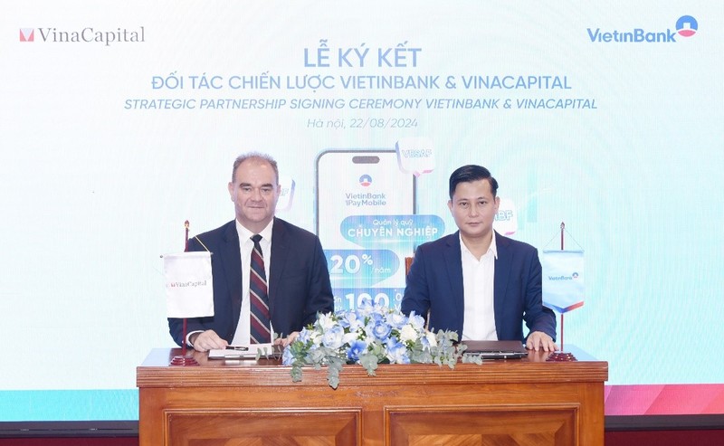 VietinBank va VinaCapital ky ket hop tac chien luoc