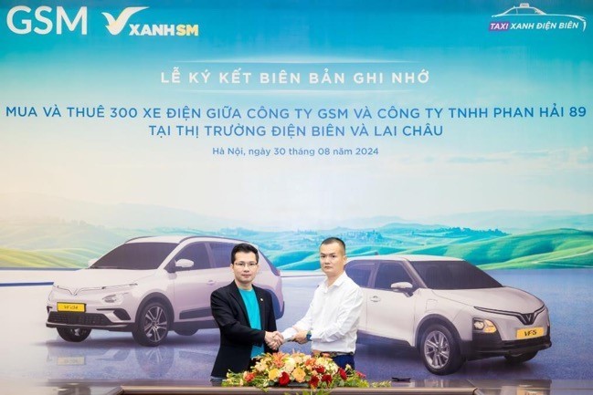 Taxi Xanh Dien Bien mua va thue 300 o to dien tu GSM-Hinh-2