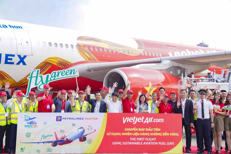 Vietjet tien phong khai thac chuyen bay dau tien su dung SAF-Hinh-2