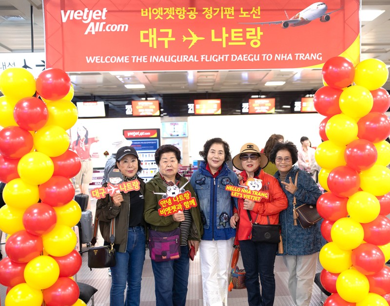 Vietjet khai truong duong bay Daegu – Nha Trang du lich Viet – Han