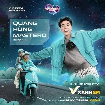 8WONDER Winter 2024 bo sung “anh tai” Binz va “anh trai” Quang Hung MasterD