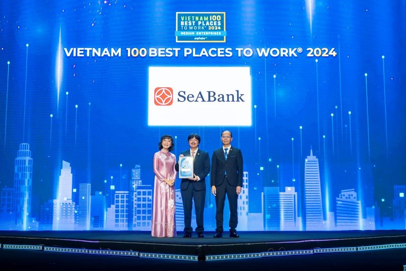 SeABank duoc vinh danh Noi lam viec tot nhat Viet Nam 2024