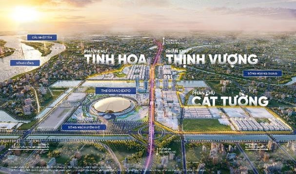 Vi tri thang dia - Loi the vo song cua nha pho Vinhomes Global Gate