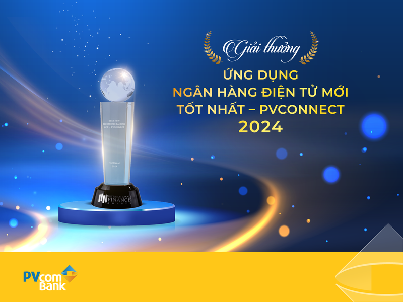 PVcomBank nhan hai giai thuong quoc te tu International Finance Magazine