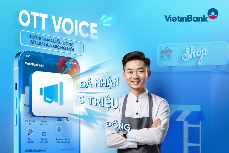 VietinBank iPay Mobile chinh thuc ra mat tinh nang OTT Voice