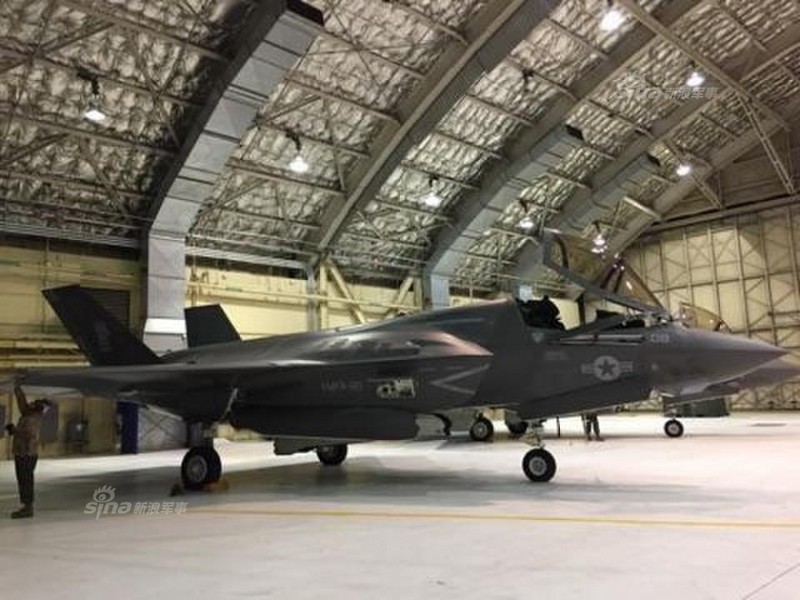 Hinh anh dau tien tiem kich F-35B tai Nhat Ban