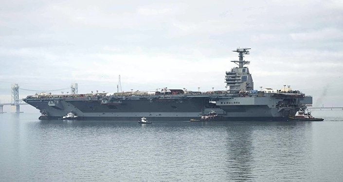 Tau san bay USS George H.W. Bush tro lai Trung Dong