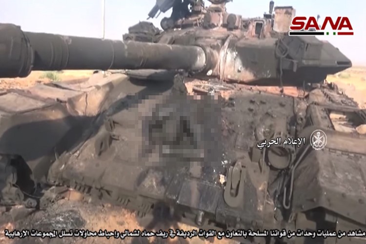 IS phuc kich, ban chay sieu tang T-90 cua quan doi Syria-Hinh-5