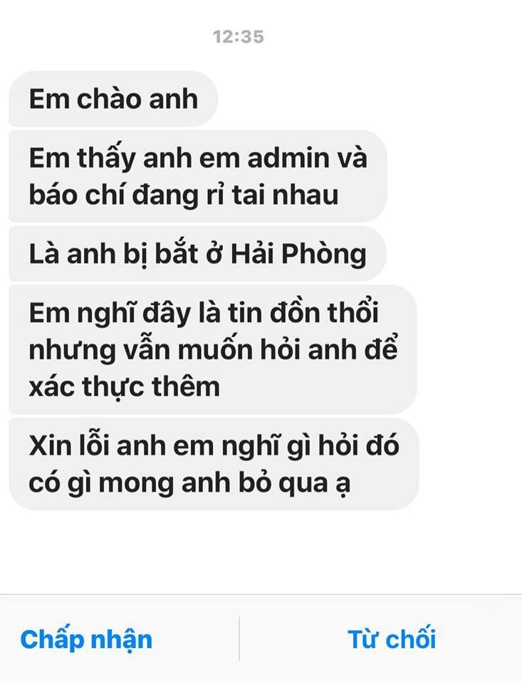 Dang di dien, Tuan Hung buc xuc voi tin don bi bat o Hai Phong-Hinh-2