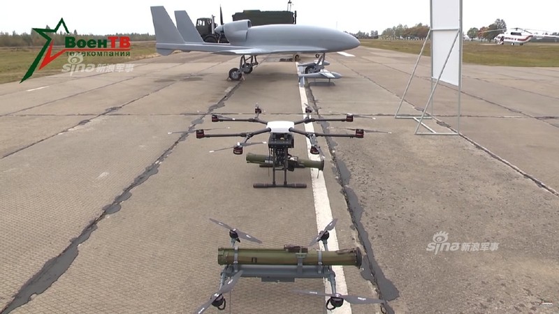 La lam UAV kiem to hop ten lua chong tang bay cua Belarus