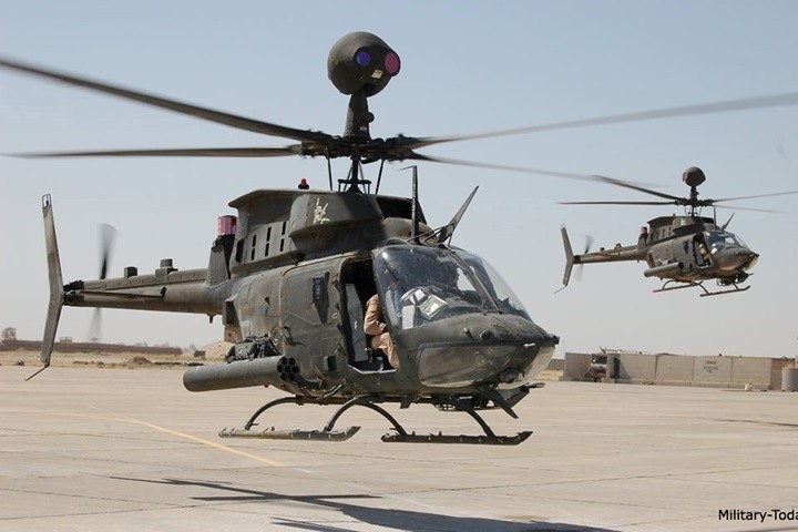 Anh: Truc thang “Chien binh” trinh sat OH-58D Kiowa cua quan doi My-Hinh-3