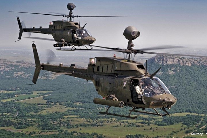 Anh: Truc thang “Chien binh” trinh sat OH-58D Kiowa cua quan doi My-Hinh-5