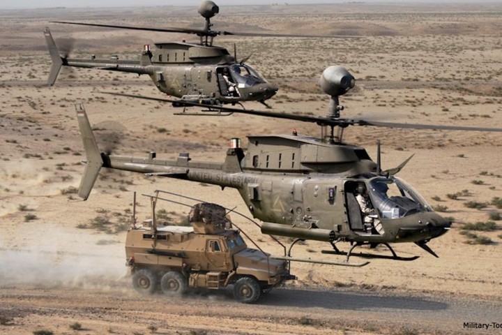 Anh: Truc thang “Chien binh” trinh sat OH-58D Kiowa cua quan doi My-Hinh-6