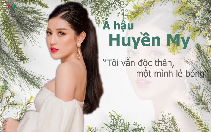 A hau Huyen My: 'Toi van doc than, mot minh le bong'