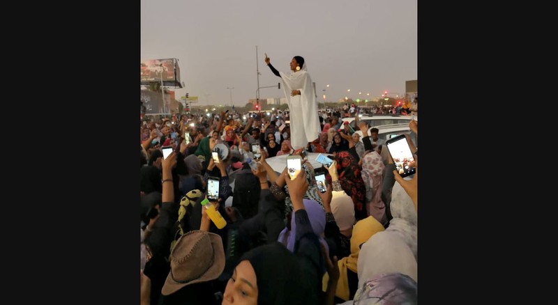 Anh: Nhung khoanh khac an tuong trong cuoc bieu tinh o Sudan