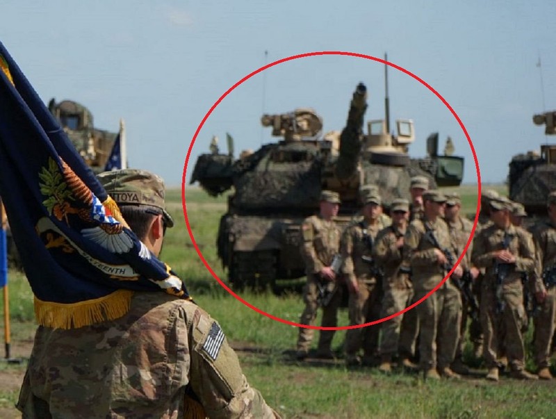 Truyen thong My day song ve phien ban M1 Abrams bi an tai Romania