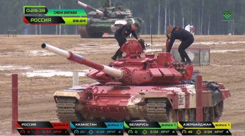 Choang ngop toc do cua xe tang Nga tai chung ket Tank Biathlon 2019-Hinh-2