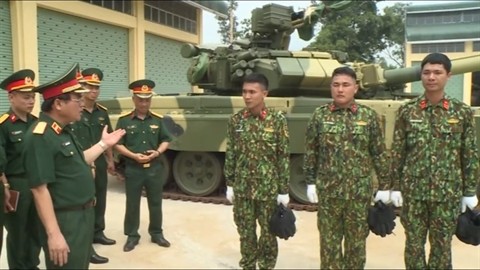 Anh hiem ve xe tang T-90 moi cung cua Viet Nam-Hinh-7