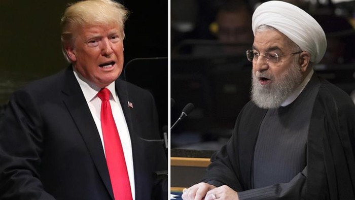 Tong thong Donald Trump bac tin My muon go bo trung phat Iran