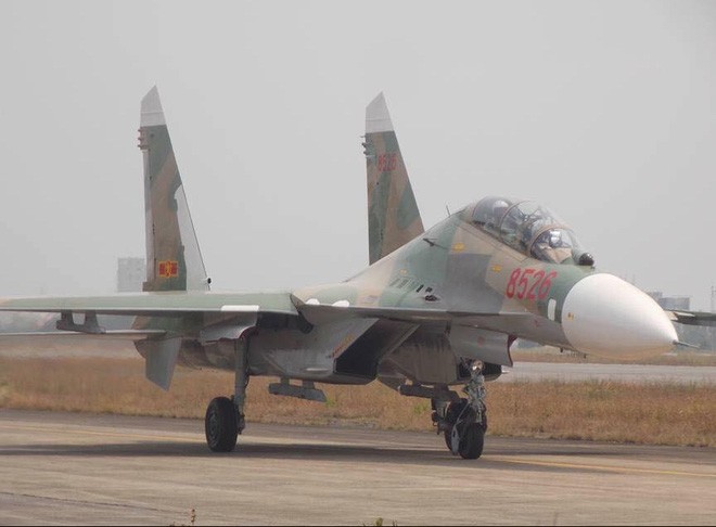 Tiem kich Su-27 Viet Nam sau khi dai tu da… giong het Su-30MK2-Hinh-4