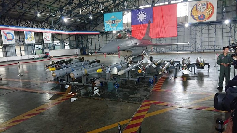 Vu khi di kem F-16V Dai Loan khien Trung Quoc phai 