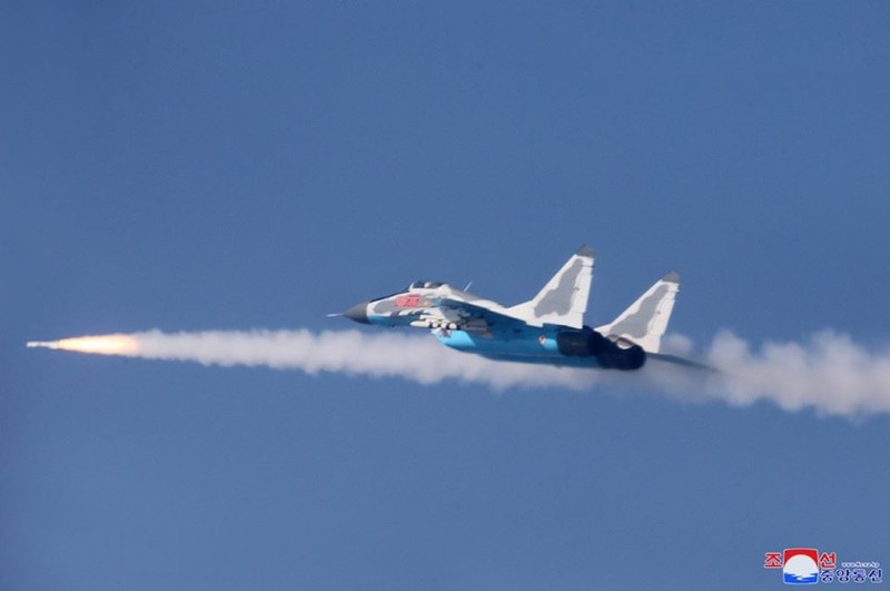 Khong quan Trieu Tien dem MiG-29 va Su-25 