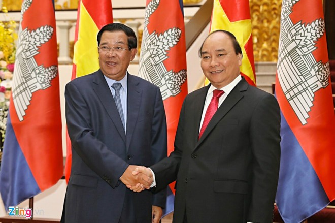 Thu tuong Nguyen Xuan Phuc tham Campuchia va Lao