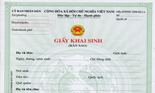 Bi hai nhung vu an loan giay khai sinh